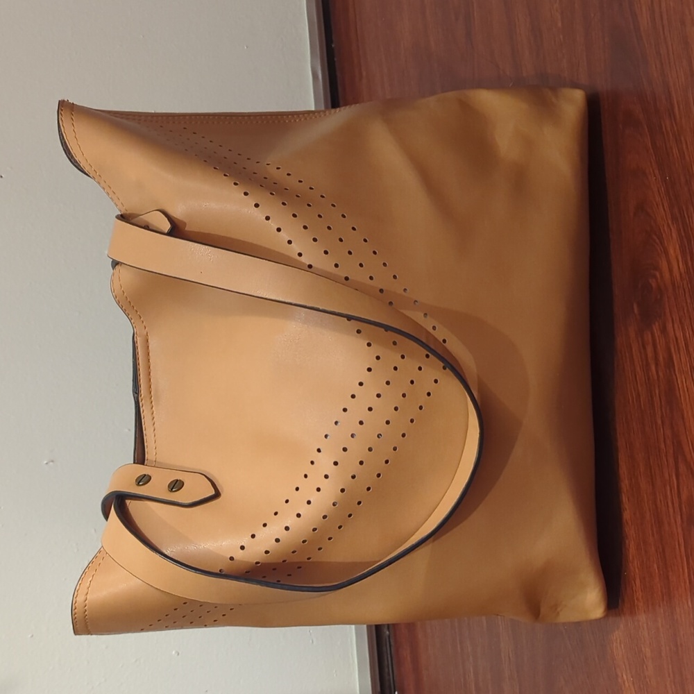 Canyon River Blues large leather tote handbag, gently used,  good condition